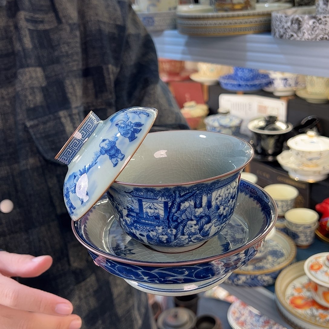 盖碗很漂亮我很喜欢