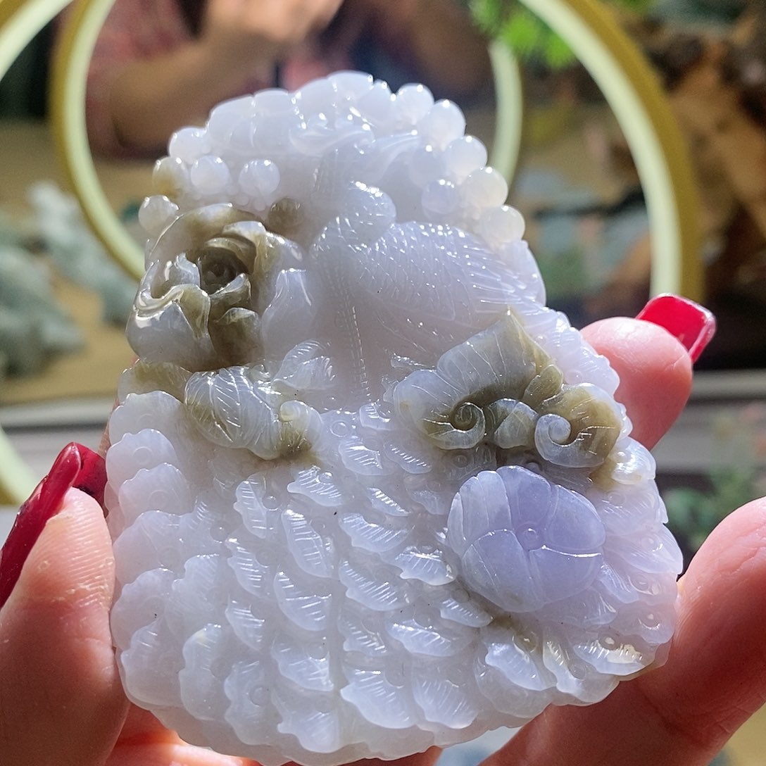 【闪购商品】翡翠颈饰未镶嵌凤凰