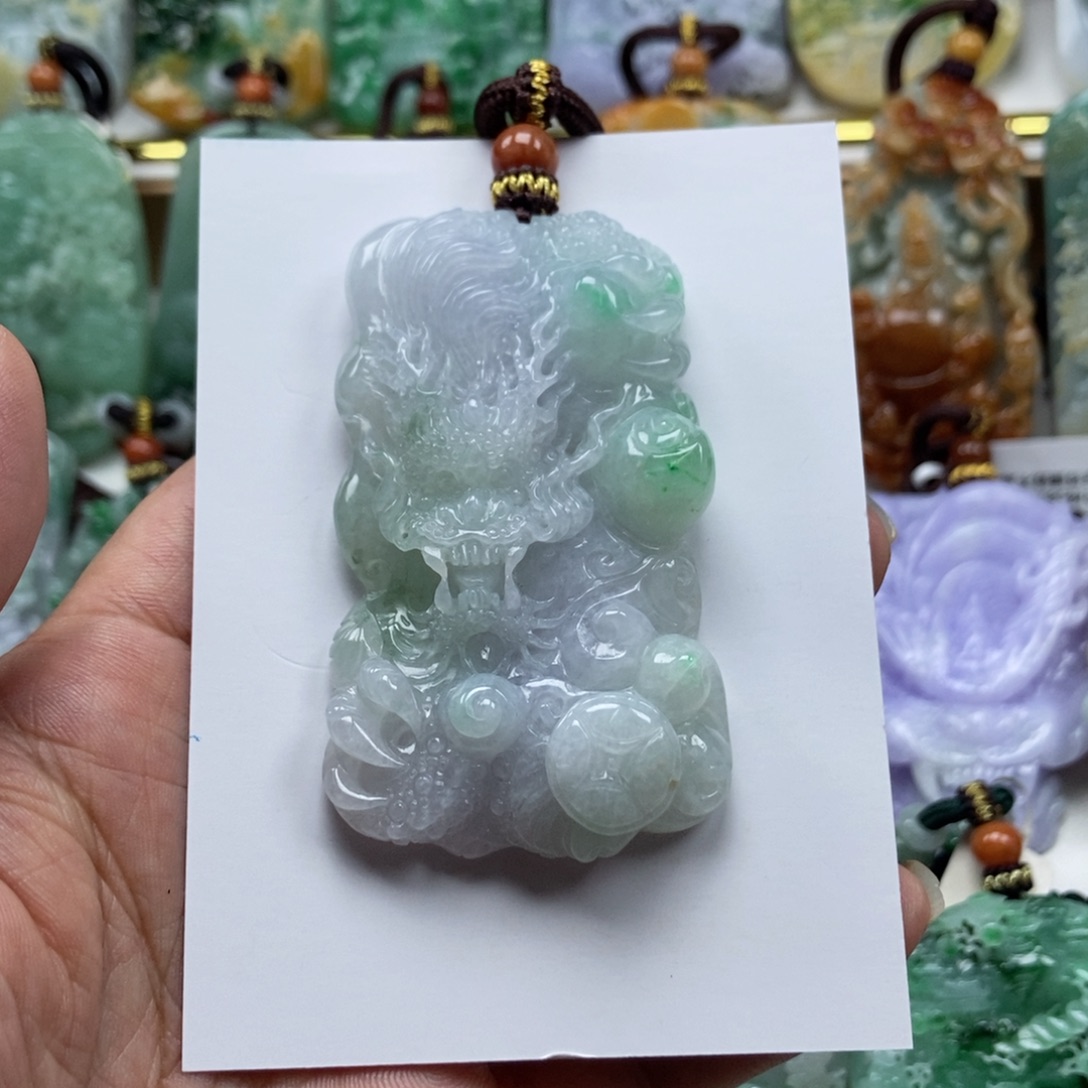 颈饰未镶嵌翡翠翡翠吊坠