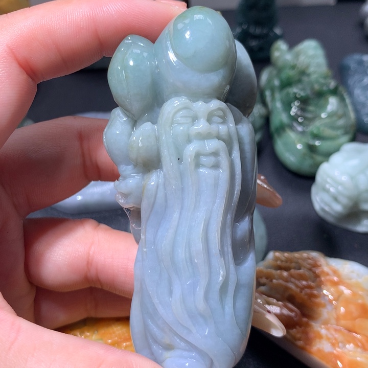 翡翠未镶嵌颈饰保真天然A货翡翠