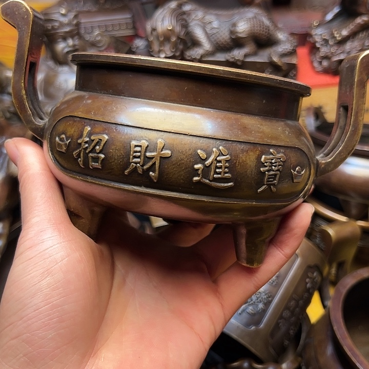 精美铜器摆件下单