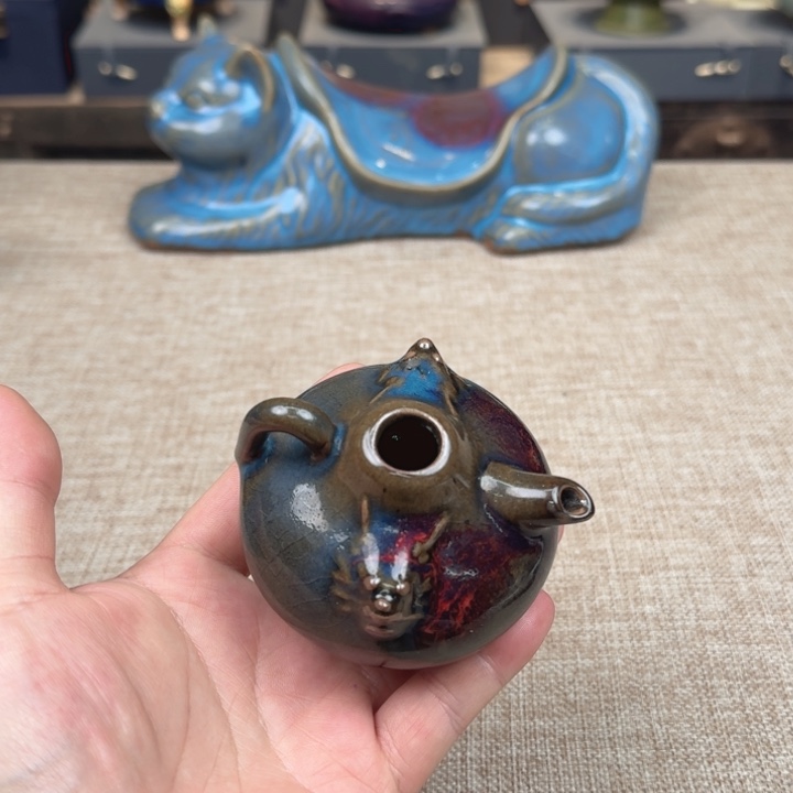 摆件陶瓷旧藏摆件