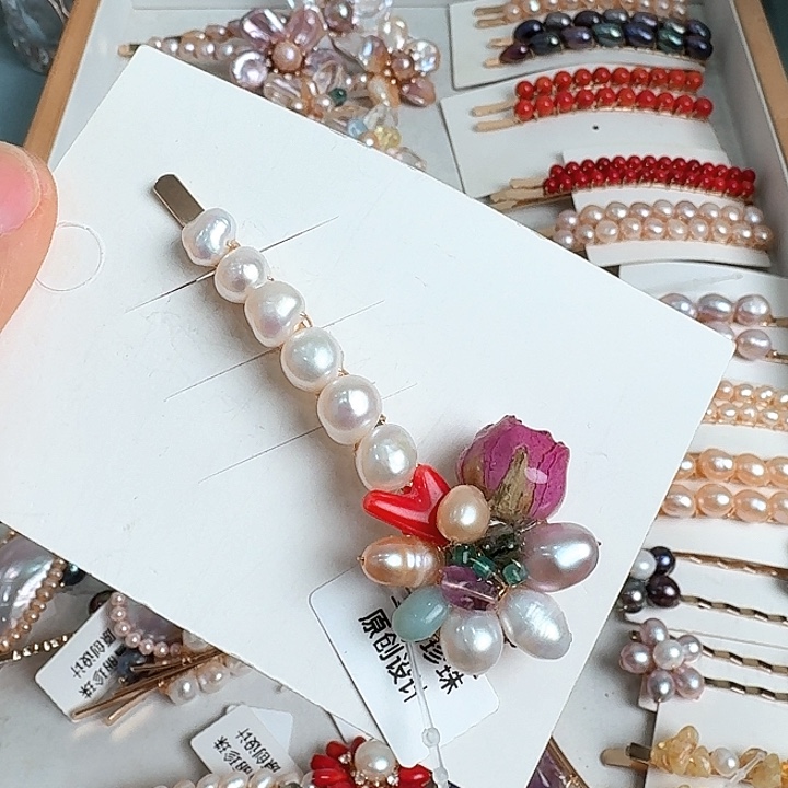 未镶嵌淡水珍珠发饰