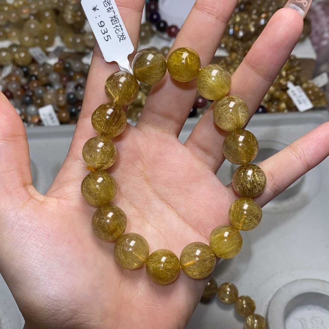 水晶手链未镶嵌熊**墩手链