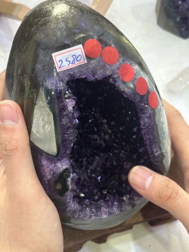 巴西乌拉圭紫水晶摆件