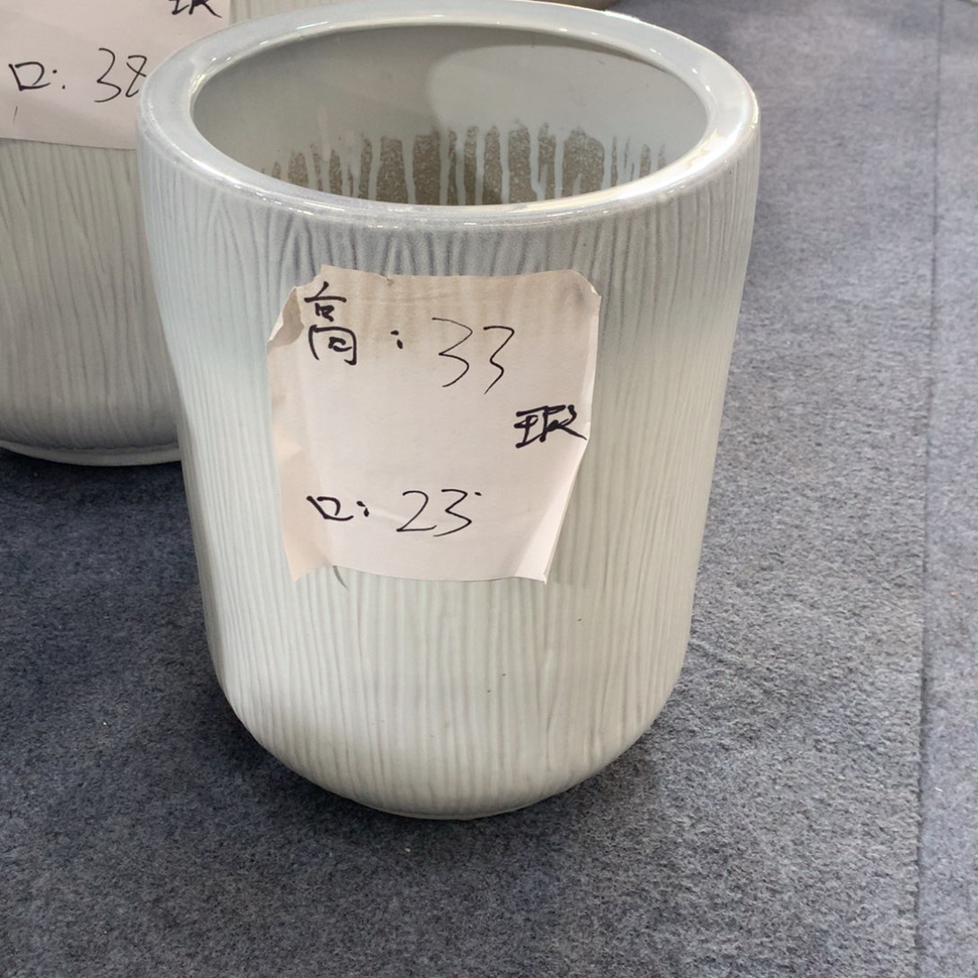 高温陶瓷花盆微瑕