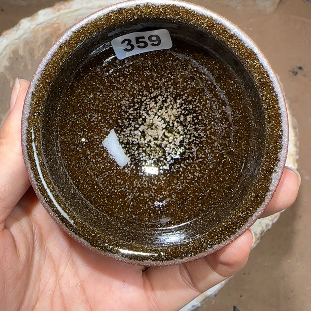 茶盏龙窑柴烧原矿原釉359