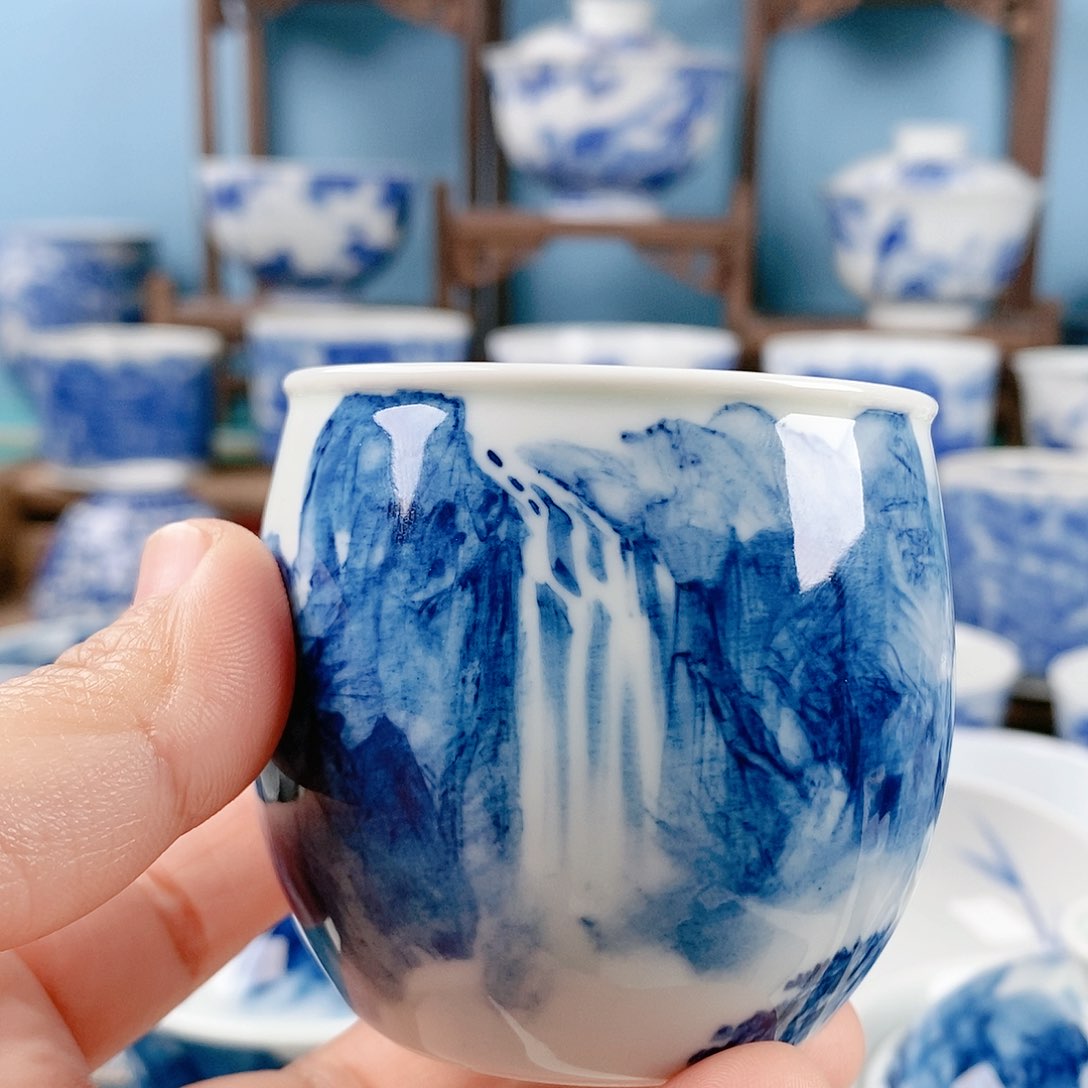 杯景德镇陶瓷全手工杯