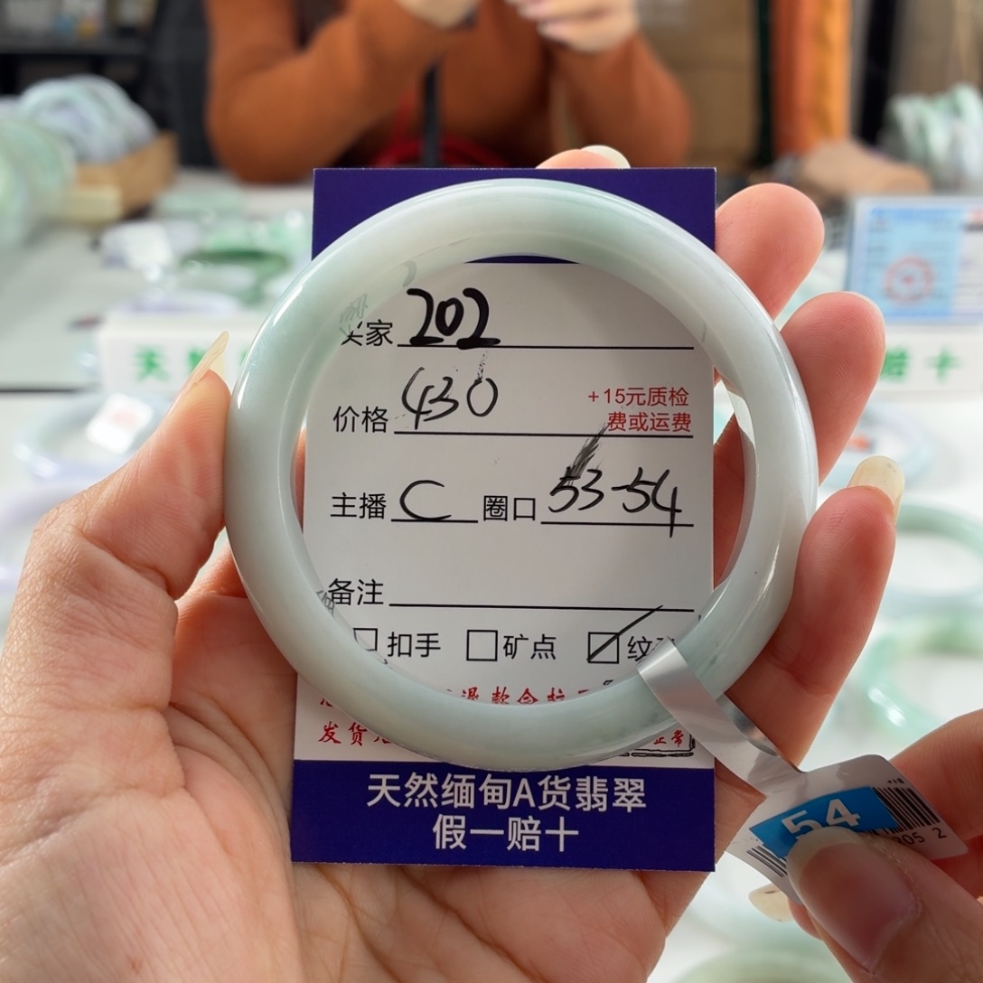 翡翠未镶嵌手镯53