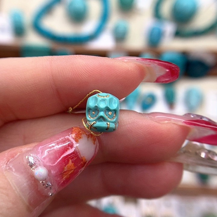 绿松石挂件未镶嵌