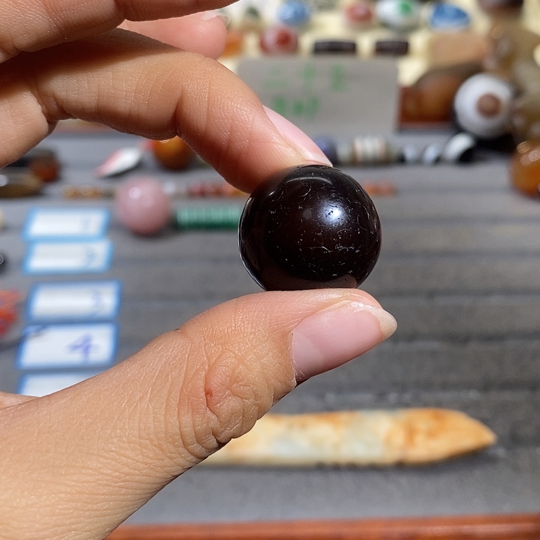 小***丸玛瑙/玉髓合金颈饰