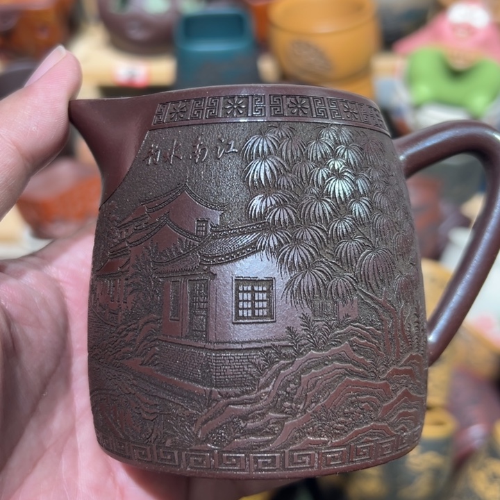 茶杯紫砂宜兴紫砂主人杯