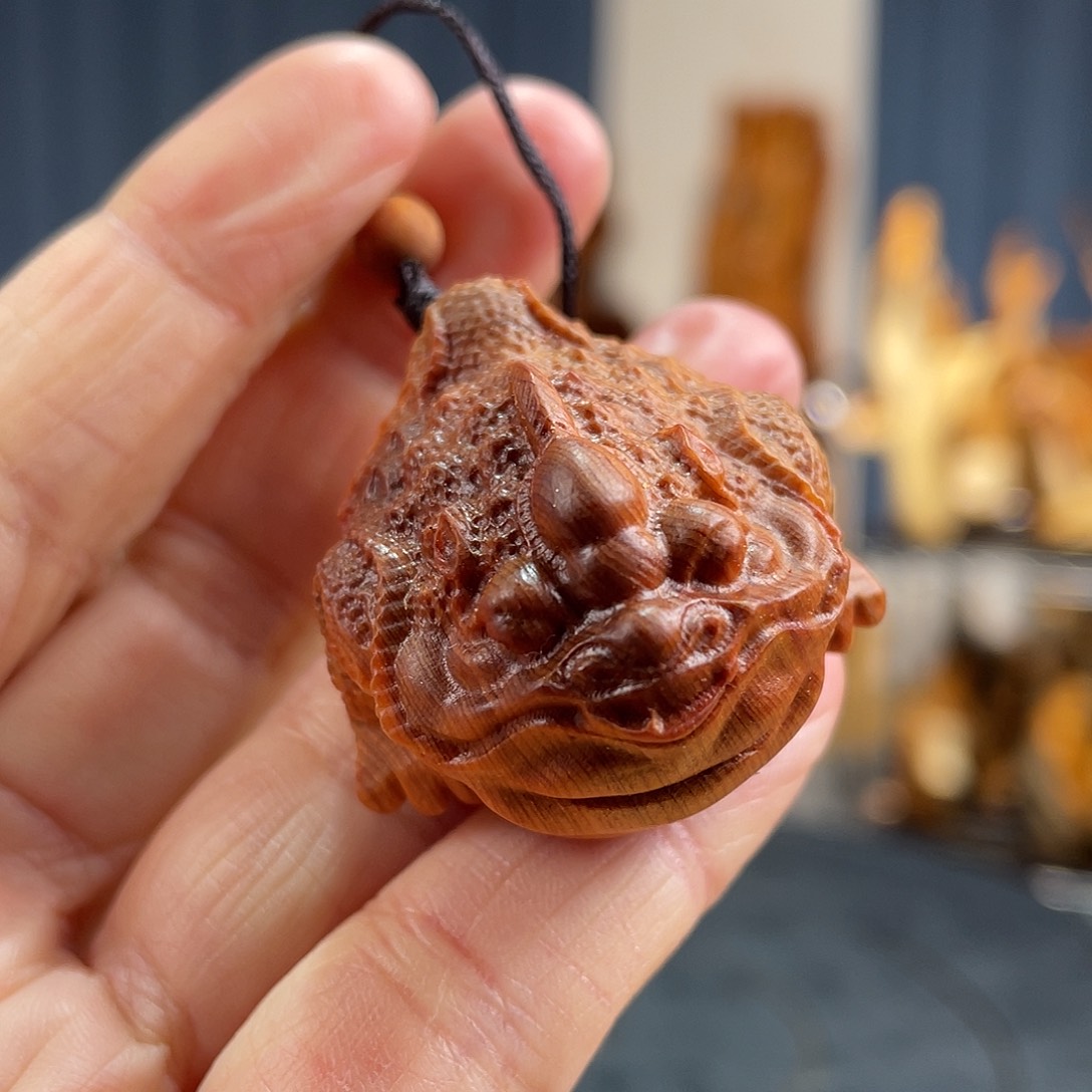 柏木（崖柏）手把件