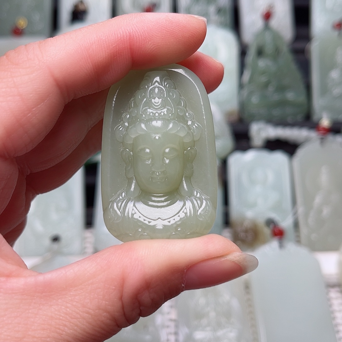 和田玉挂件未镶嵌