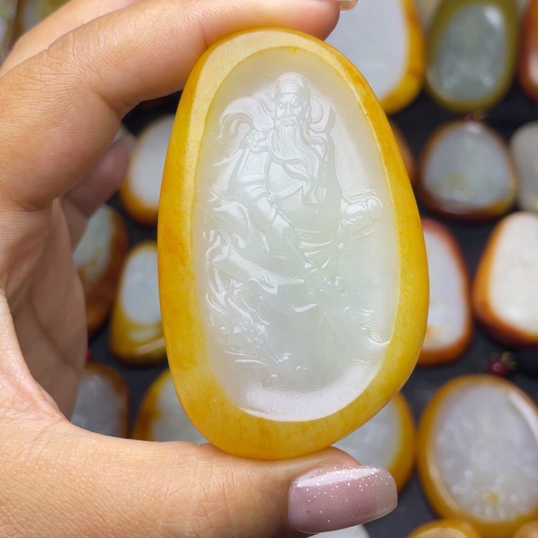 【闪购商品】和田玉未镶嵌颈饰用****4