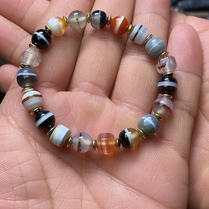 玛瑙/玉髓手链未镶嵌S***n