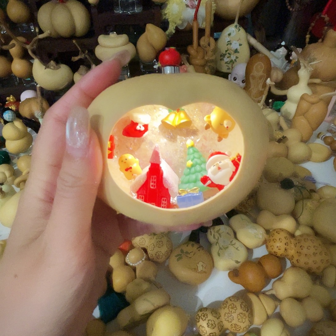 木葫芦葫芦圣诞微景观