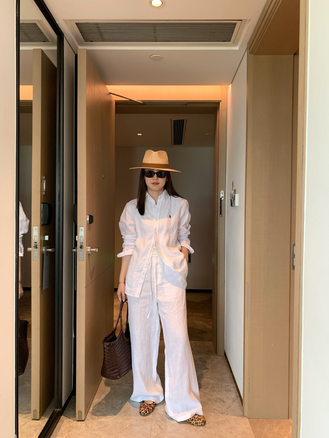 心心念念～LP 经典款亚麻阔腿休闲裤来咯！