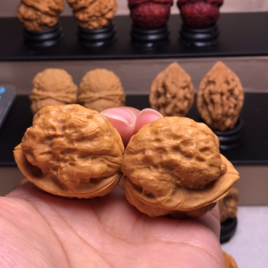 文玩核桃把件金玉满堂45
