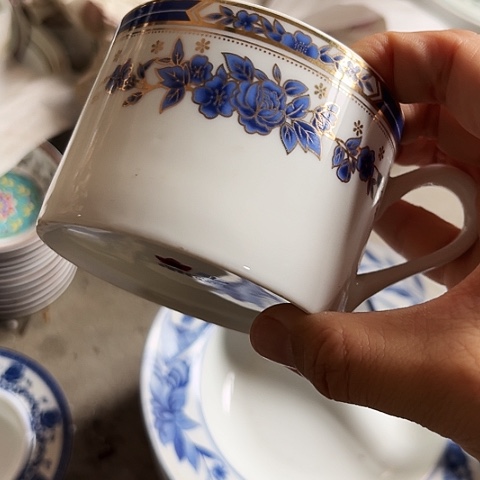 碗咖啡杯一套➕碟陶瓷