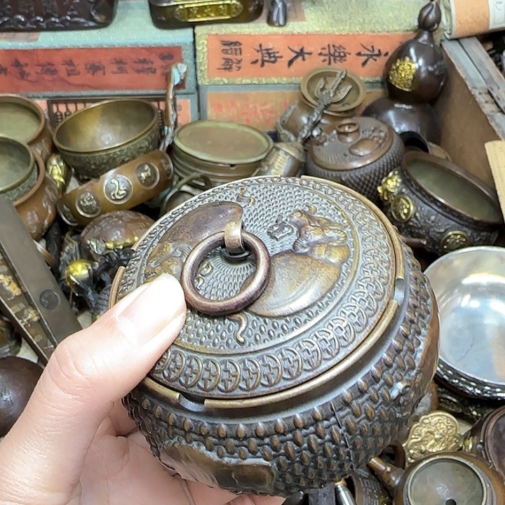 铜材质文玩客厅家具摆件