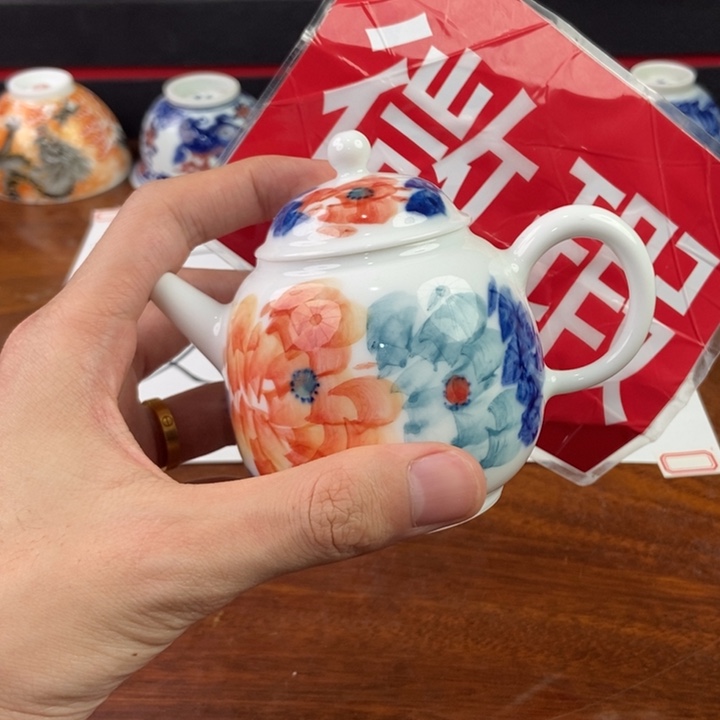 杯景德镇手绘陶瓷艺术