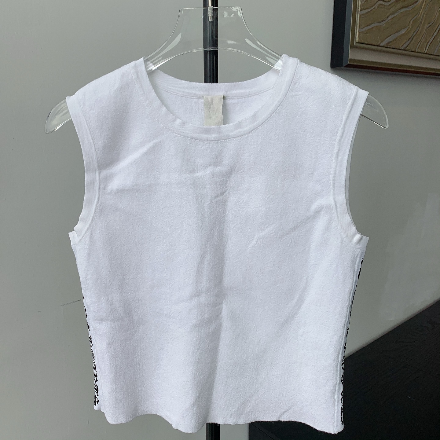 99新 Chrome Hearts/克罗心 白色梵文骑套装上衣160/80A裤165/58A