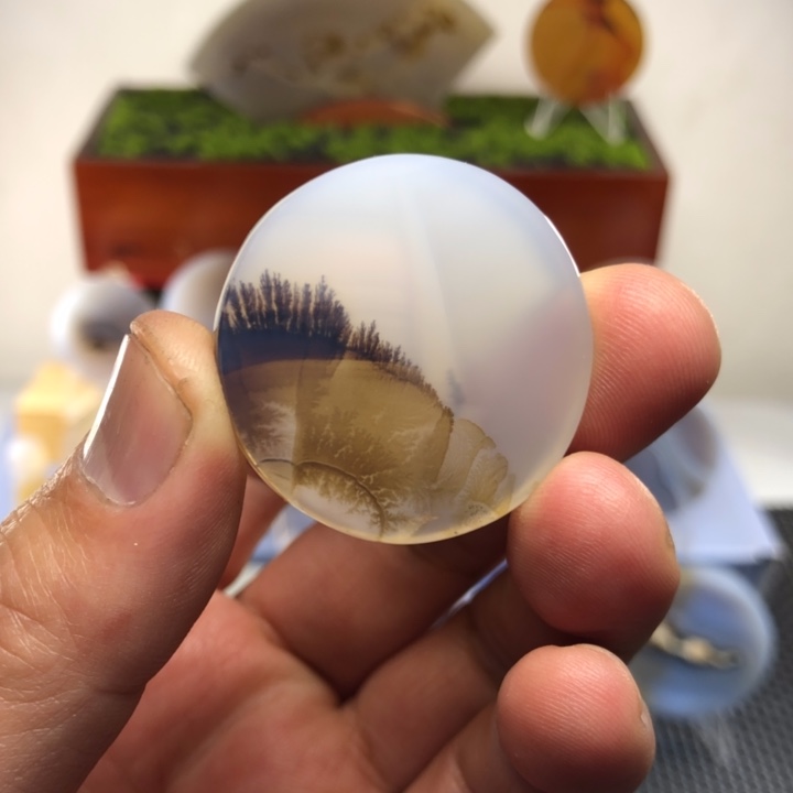 玛瑙/玉髓合金颈饰