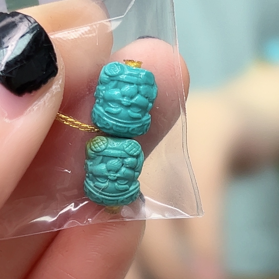 绿松石珠宝奇石未镶嵌