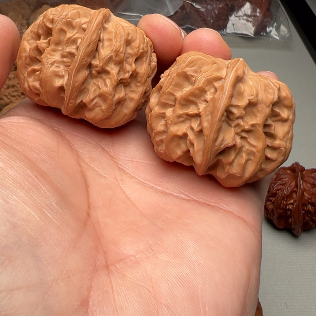 文玩核桃把件方块43