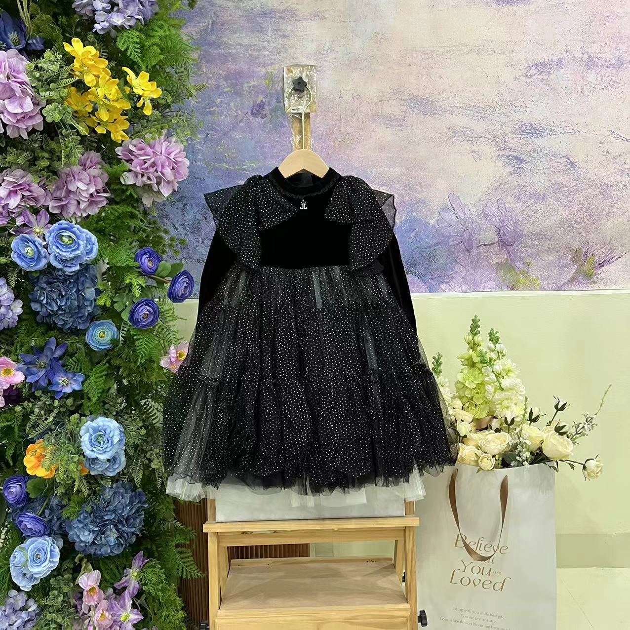 222G黑色裙子2034