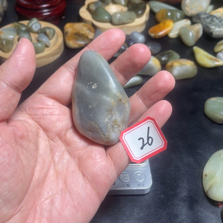 和田玉未镶嵌颈饰26