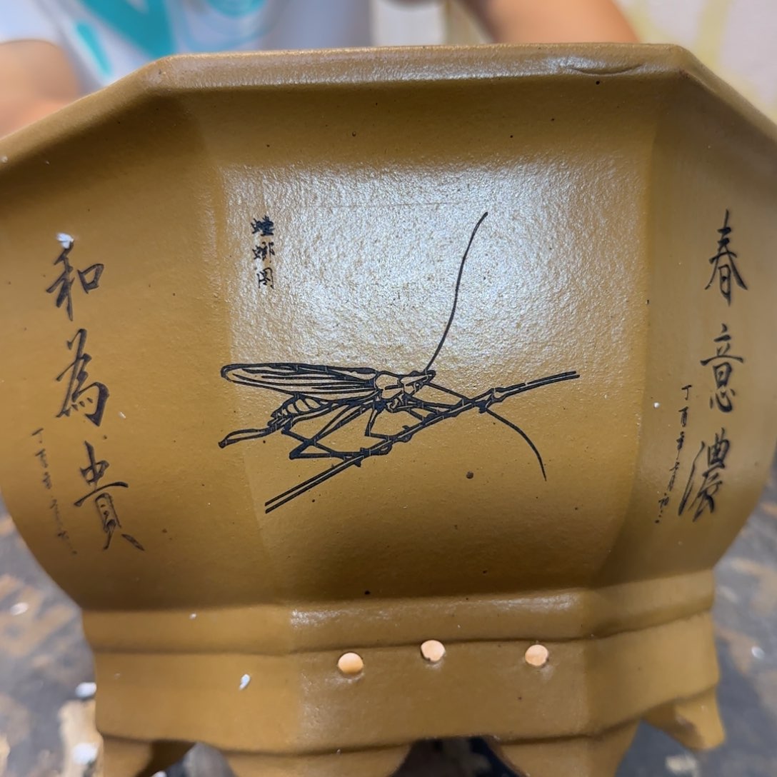 紫砂花盆紫砂口径27