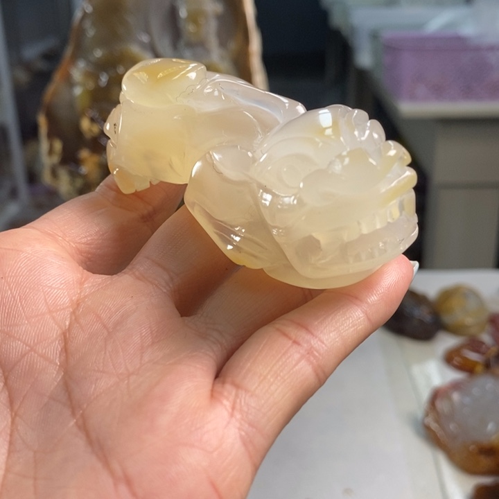 玛瑙/玉髓未镶嵌吊坠(不含链)