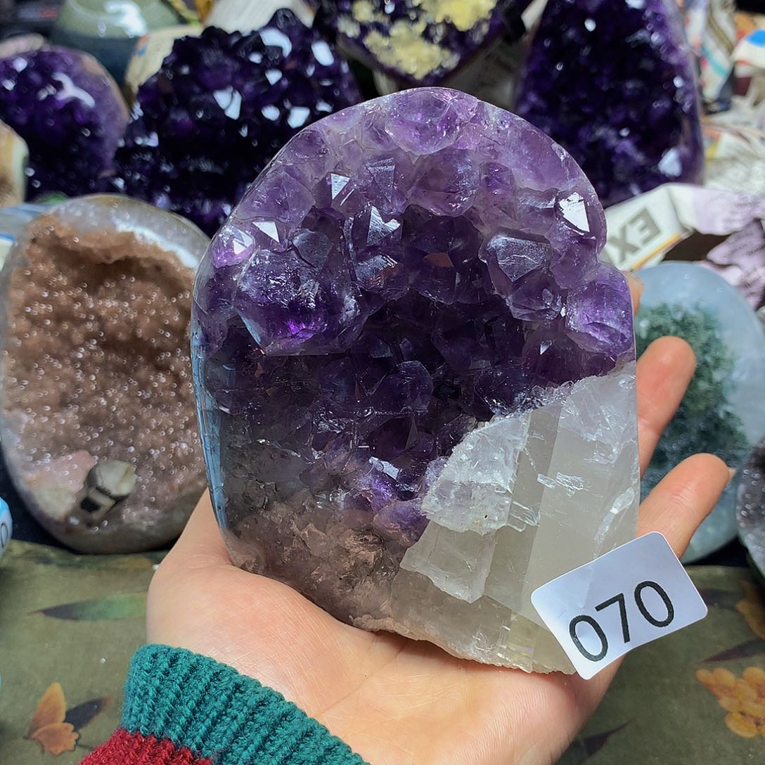 紫晶大型摆件（非配饰）未镶嵌