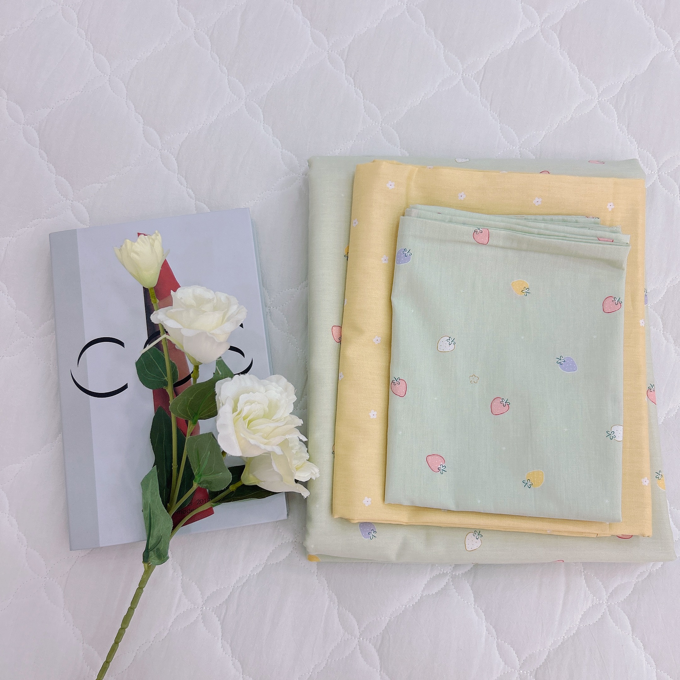 有瑟【学生三件套】纯棉学生三件套 宿舍单人床品套件