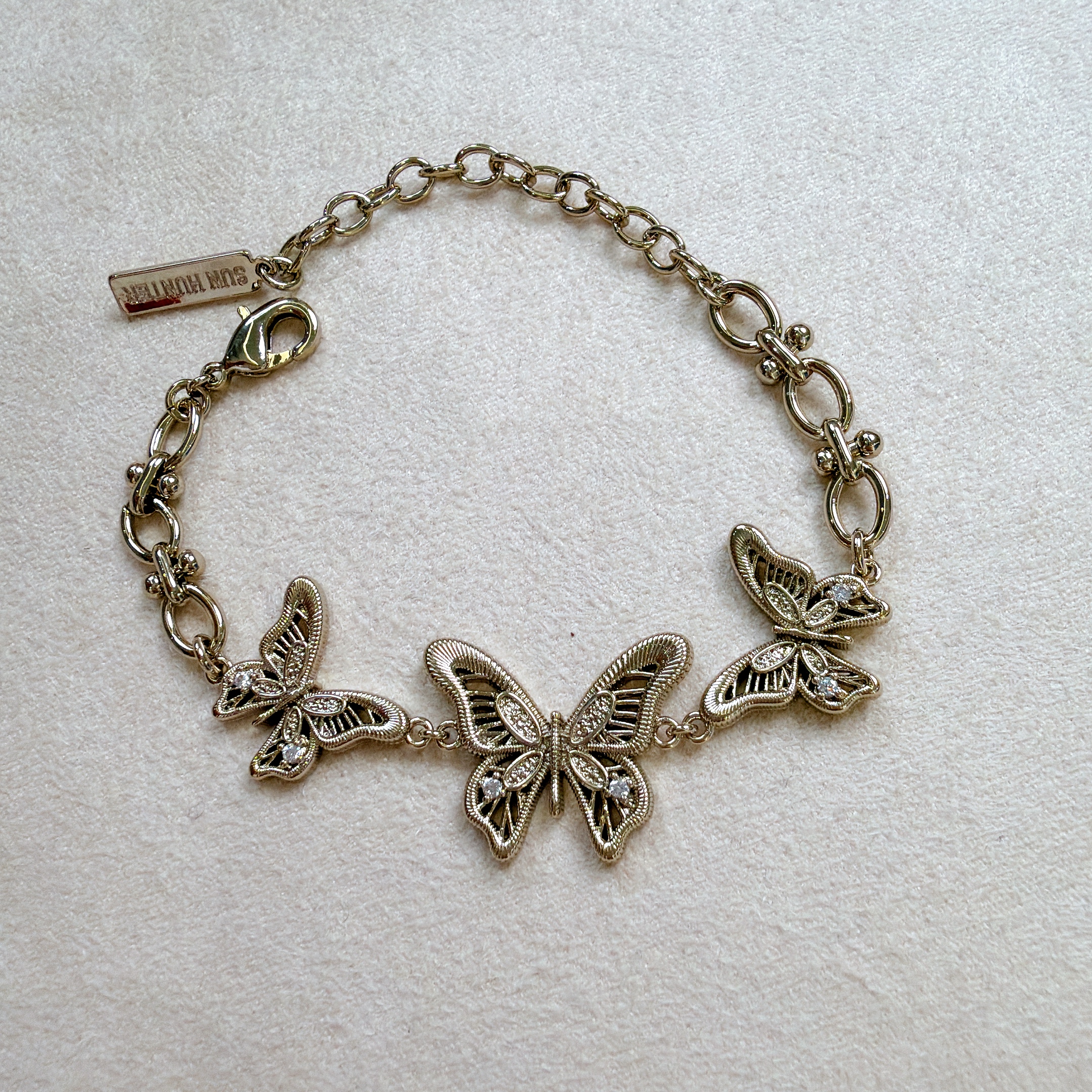 铜合金锆石手链 【AG•饰品】手链AG01260