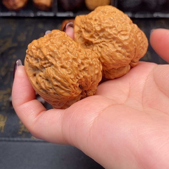 吊坠文玩核桃骨蝉哈摸头