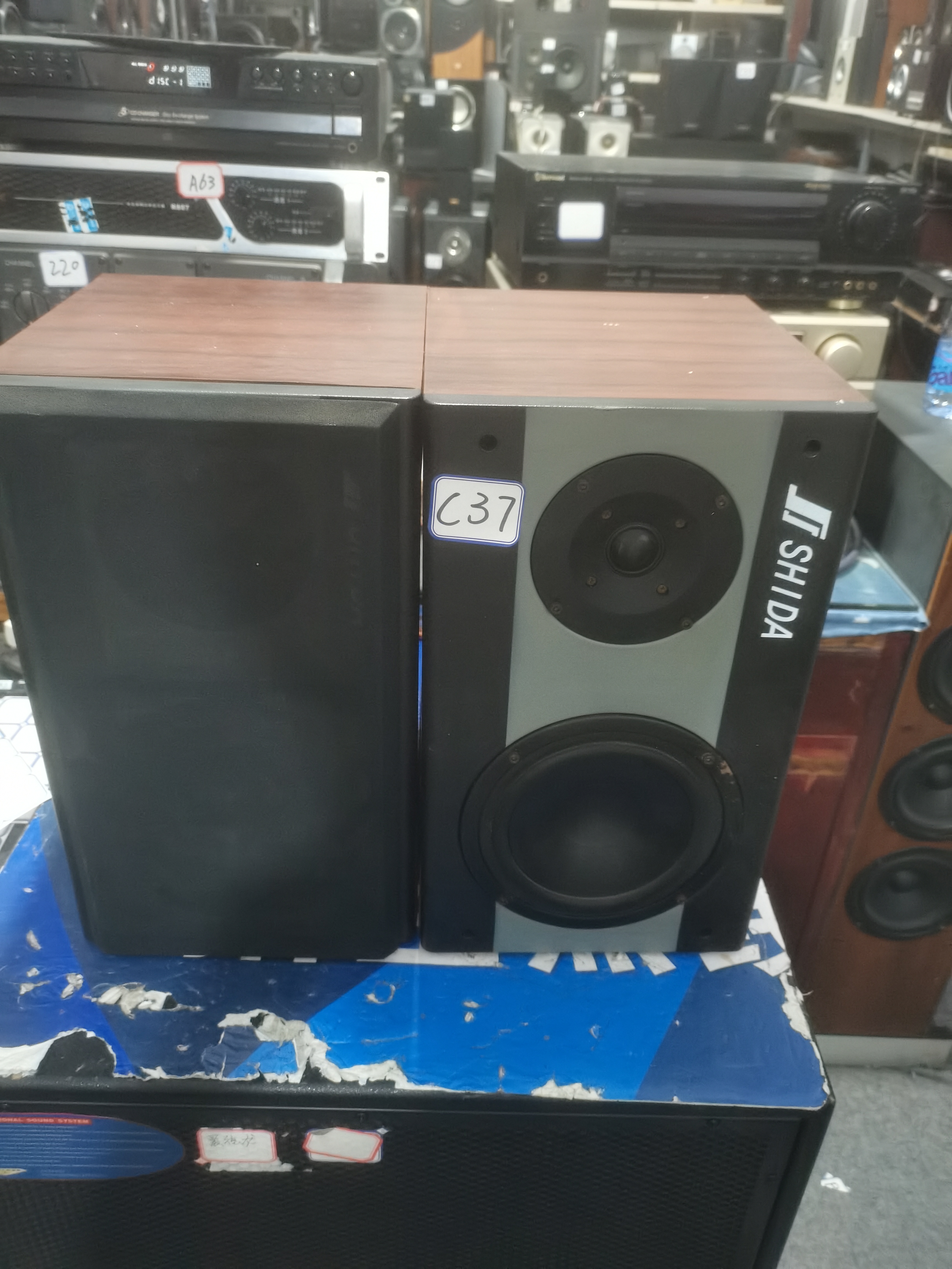 C37号书架音响 6.5寸 运费自理