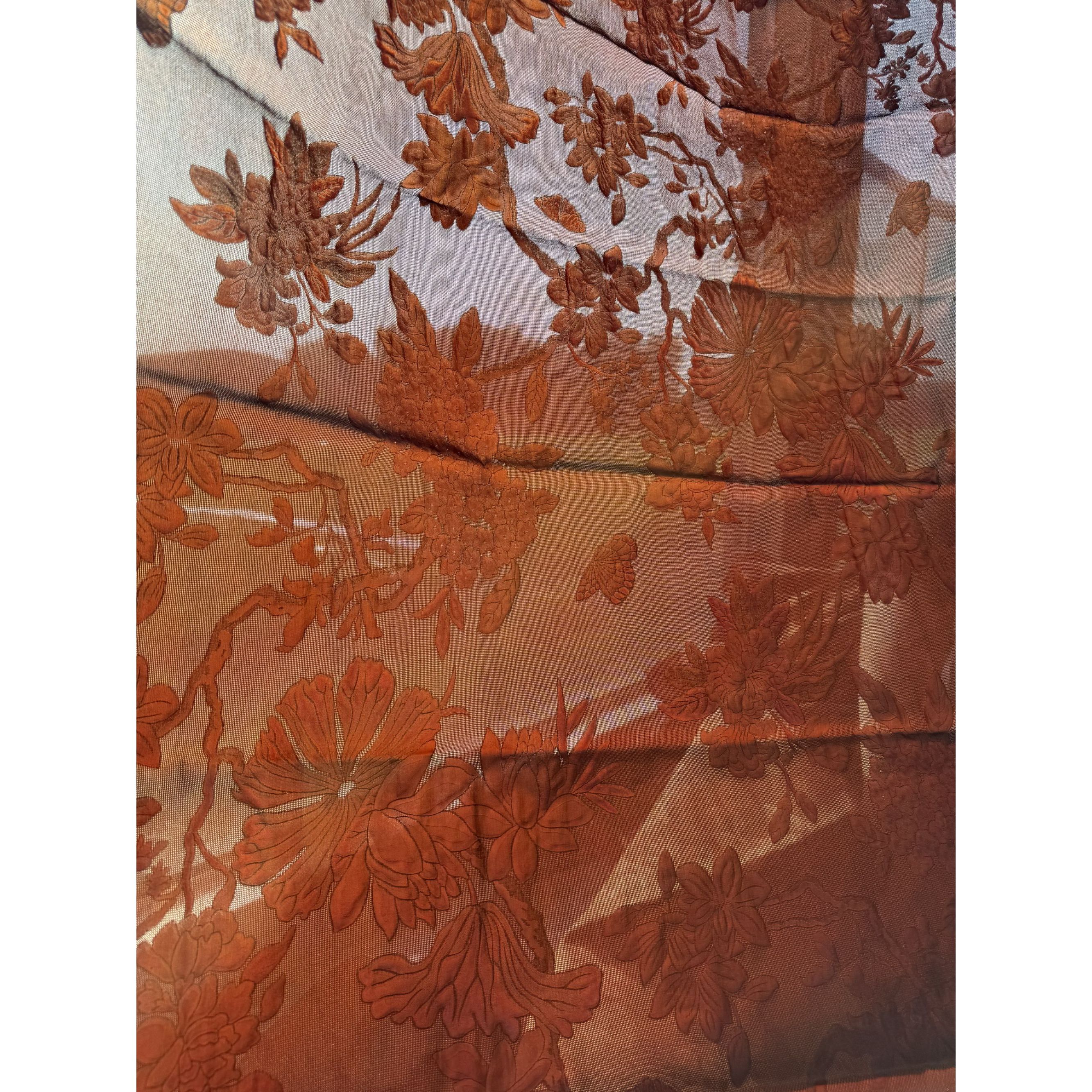 【万象有衣】优昙花罗-原创设计师款旗袍裙-8274