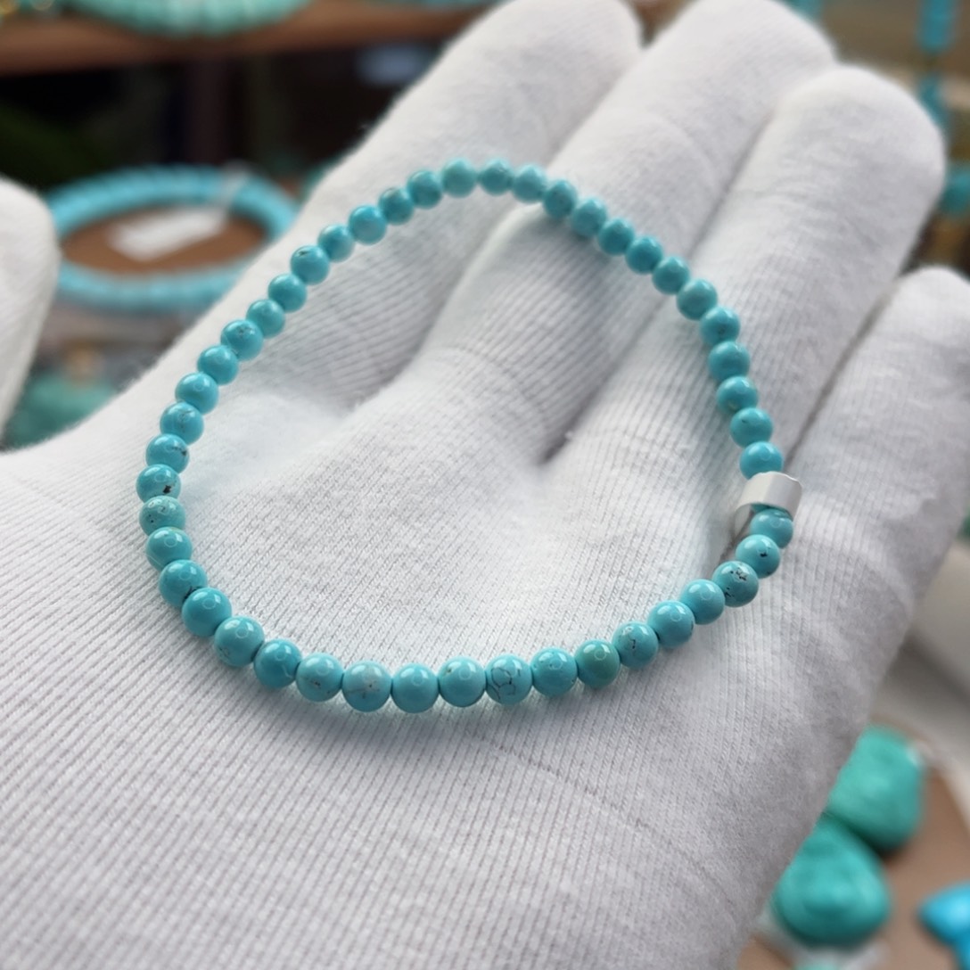 绿松石未镶嵌配饰尺寸3.6