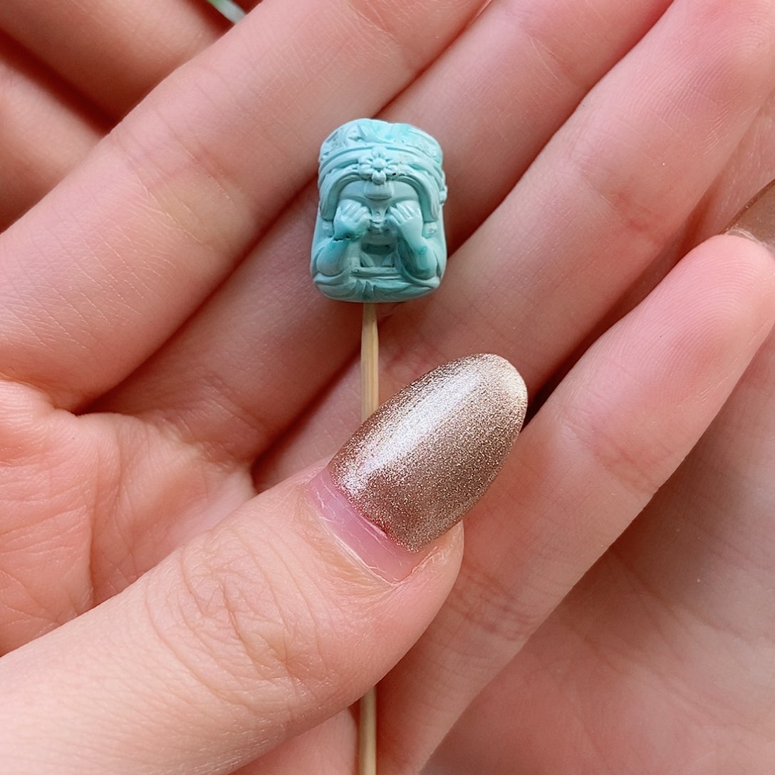 绿松石未镶嵌饰品