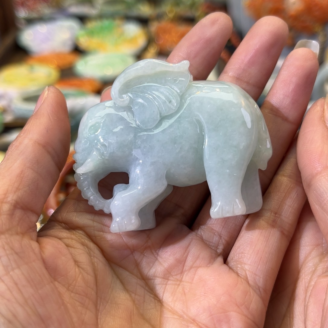 翡翠颈饰未镶嵌待编款