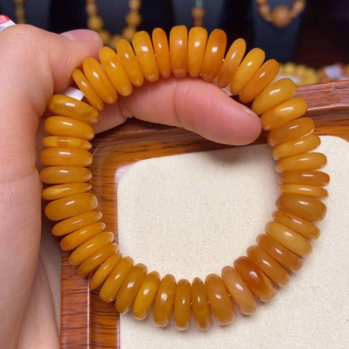 【闪购商品】蜜蜡手链未镶嵌手串