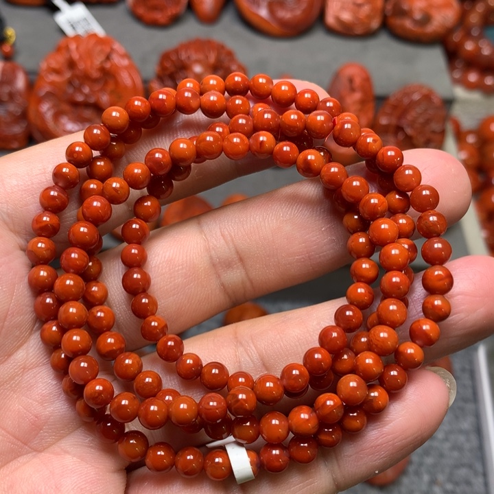 未镶嵌手串南红玛瑙5mm