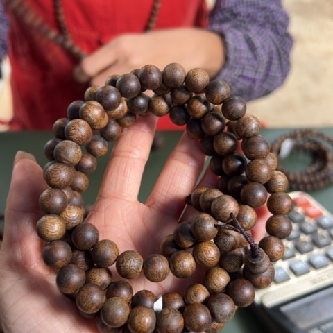 沉香手串红土乌身沉水浮53克卡1.0多样性发1串