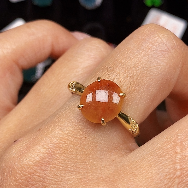 翡翠戒指未镶嵌戒指