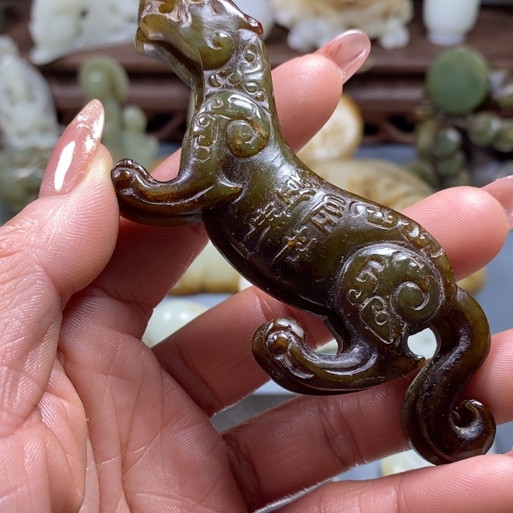 和田玉挂件未镶嵌