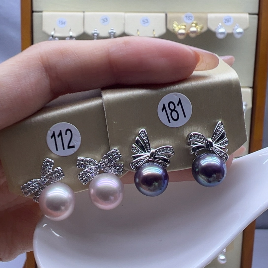 未镶嵌淡水珍珠耳饰