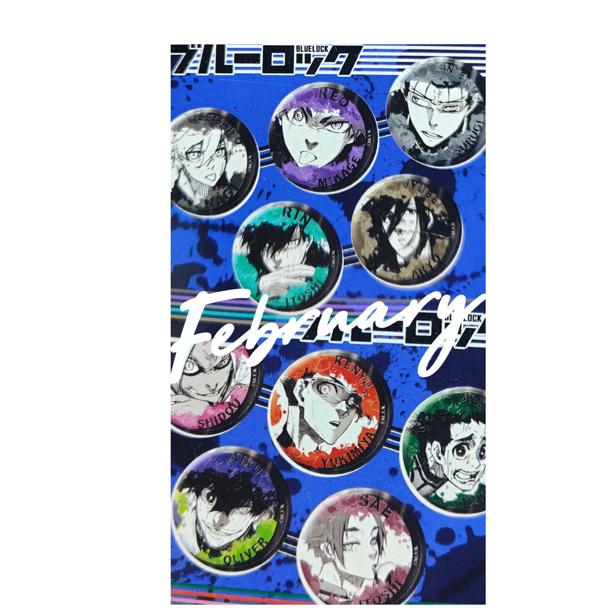 蓝色监狱原画浮雕吧唧 代拆 千寻